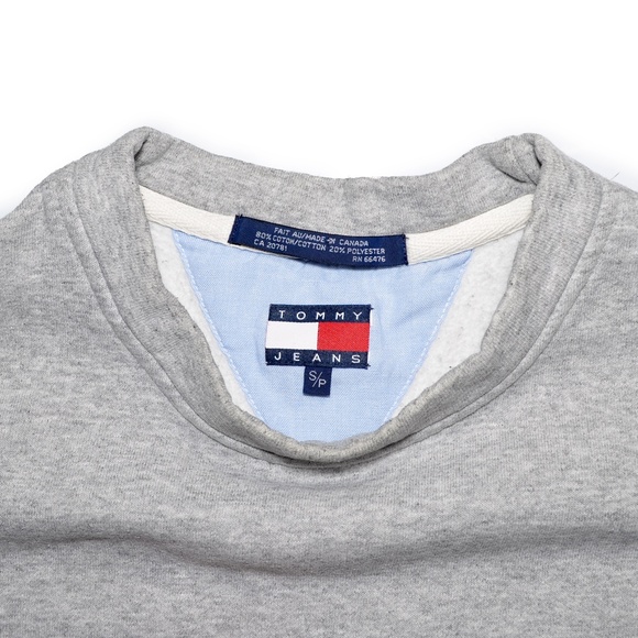 Tommy Hilfiger Vintage Big Flag Sweatshirt Size S - Picture 4 of 7